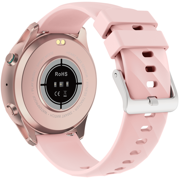 SmartWatch cu Ritm Cardiac, Nivel Oxigen, Tensiune Arteriala, Apel Bluetooth, Calculator, Jocuri, Nivel Stres, Numar SOS, Alarma S735