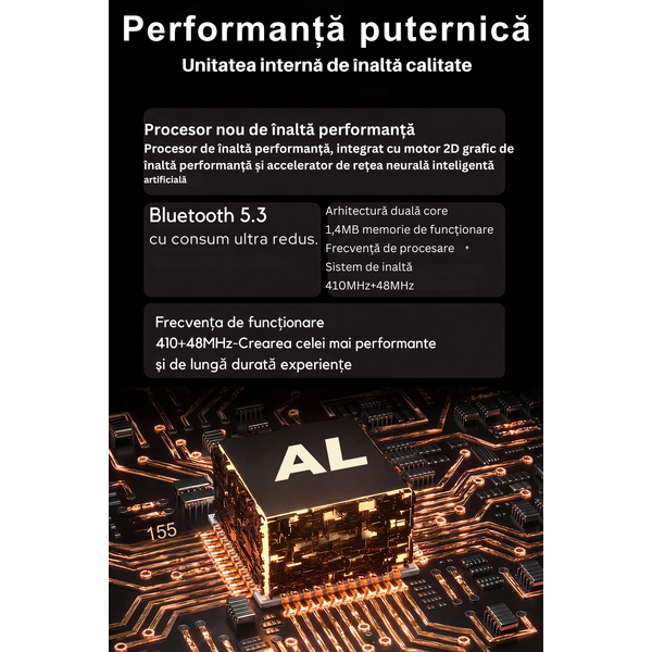 SmartWatch cu Apel Bluetooth, Meniu RO, Moduri Sport, Calorii, Distanta, Pasi, Ritm Cardiac, Nivel Oxigen, Tensiune Arteriala, Alarma, Calculator, Calendar S739