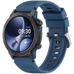 SmartWatch cu Apel Bluetooth, Primire/Efectuare Apeluri, Notificari Social Media, Afisaj Vreme, Monitorizare Somn, Ritm Cardiac, Nivel Oxigen, Tensiune Arteriala, Moduri Sport, Calorii, Distanta S752