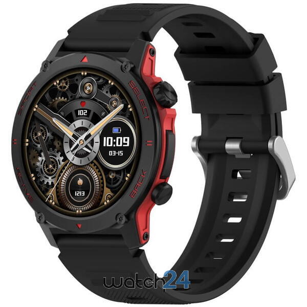 SmartWatch cu Apel Bluetooth, Primire/Efectuare Apeluri, Notificari Social Media, Afisaj Vreme, Monitorizare Somn, Ritm Cardiac, Nivel Oxigen, Tensiune Arteriala, Moduri Sport, Calorii, Distanta S753