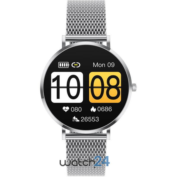 SmartWatch cu Meniu RO, Moduri Sport, Calorii, Calendar Menstrual, Afisaj Vreme, Calculator, Jocuri, Nivel de Stres, Ritm Cardiac, Nivel Oxigen, Tensiune Arteriala S761