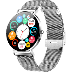 SmartWatch cu Meniu RO, Moduri Sport, Calorii, Calendar Menstrual, Afisaj Vreme, Calculator, Jocuri, Nivel de Stres, Ritm Cardiac, Nivel Oxigen, Tensiune Arteriala S761