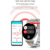 SmartWatch cu Apel Bluetooth, Glucometru, Analiza Impedantei Bioelectrice, EKG, HRV, Ciclu Menstrual, Nivel Radiatii, Temperatura Corporala, Ritm Cardiac, Nivel Oxigen, Tensiune Arteriala S763