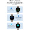 SmartWatch cu Apel Bluetooth, Glucometru, Analiza Impedantei Bioelectrice, EKG, HRV, Ciclu Menstrual, Nivel Radiatii, Temperatura Corporala, Ritm Cardiac, Nivel Oxigen, Tensiune Arteriala S763