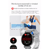 SmartWatch cu Apel Bluetooth, Glucometru, Analiza Impedantei Bioelectrice, EKG, HRV, Ciclu Menstrual, Nivel Radiatii, Temperatura Corporala, Ritm Cardiac, Nivel Oxigen, Tensiune Arteriala S764