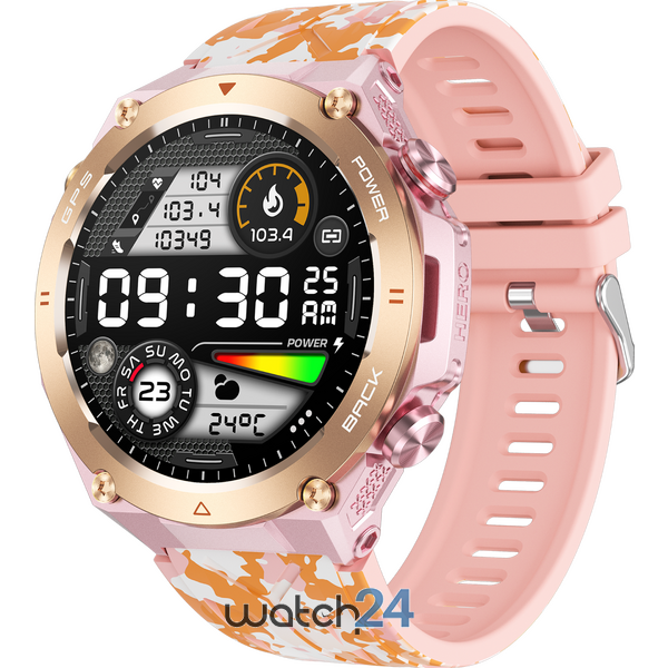 SmartWatch cu Apel Bluetooth, Primire/Efectuare Apeluri, GPS, Barometru, Busola, Altimetru, Monitorizare Somn, Calculator, Moduri Sport, Distanta, Calorii, Ritm Cardiac, Nivel Oxigen, Tensiune Arteriala, Vreme S766