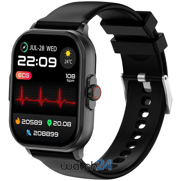 SmartWatch cu Apel Bluetooth, Glucometru, EKG, HRV, Nivel Stres, Calculator, Ritm Cardiac, Nivel Oxigen, Tensiune Arteriala S771