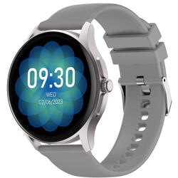 SmartWatch cu senzor Glucometru, EKG, Variabilitatea Ritmului Cardiac, Tensiune arteriala, Nivel Oxigen, Apel Bluetooth, Nivel stres, Ciclu menstrual, Afisare vreme, Calculator S775