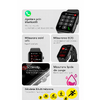 SmartWatch cu Apel Bluetooth, Senzor Glucometru, Analiza Impedantei Bioelectrice, EKG, HRV, Nivel Radiatii,  Temperatura Corporala, Ritm Cardiac, Nivel Oxigen, Tensiune Arteriala S777