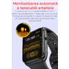 SmartWatch cu Apel Bluetooth, Senzor Glucometru, Analiza Impedantei Bioelectrice, EKG, HRV, Nivel Radiatii,  Temperatura Corporala, Ritm Cardiac, Nivel Oxigen, Tensiune Arteriala S777