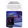 SmartWatch cu Apel Bluetooth, Senzor Glucometru, Analiza Impedantei Bioelectrice, EKG, HRV, Nivel Radiatii,  Temperatura Corporala, Ritm Cardiac, Nivel Oxigen, Tensiune Arteriala S777