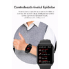 SmartWatch cu Apel Bluetooth, Senzor Glucometru, Analiza Impedantei Bioelectrice, EKG, HRV, Nivel Radiatii,  Temperatura Corporala, Ritm Cardiac, Nivel Oxigen, Tensiune Arteriala S777