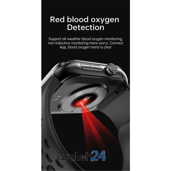 SmartWatch cu Apel Bluetooth, Glucometru, Analiza Impedantei Bioelectrice, EKG, HRV, Nivel Radiatii,  Temperatura Corporala, Ritm Cardiac, Nivel Oxigen, Tensiune Arteriala S777