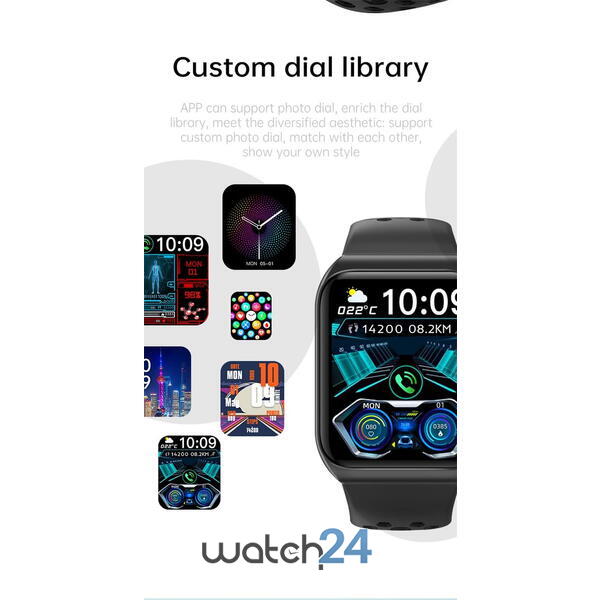 SmartWatch cu Apel Bluetooth, Glucometru, Analiza Impedantei Bioelectrice, EKG, HRV, Nivel Radiatii,  Temperatura Corporala, Ritm Cardiac, Nivel Oxigen, Tensiune Arteriala S777