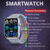SmartWatch cu Apel Bluetooth, Senzor Glucometru, Analiza Impedantei Bioelectrice, EKG, HRV, Nivel Radiatii,  Temperatura Corporala, Ritm Cardiac, Nivel Oxigen, Tensiune Arteriala S778
