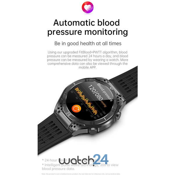 SmartWatch cu Apel Bluetooth, Glucometru, Analiza Impedantei Bioelectrice, EKG, HRV, Nivel Radiatii, Temperatura Corporala, Ritm Cardiac, Nivel Oxigen, Tensiune Arteriala S780