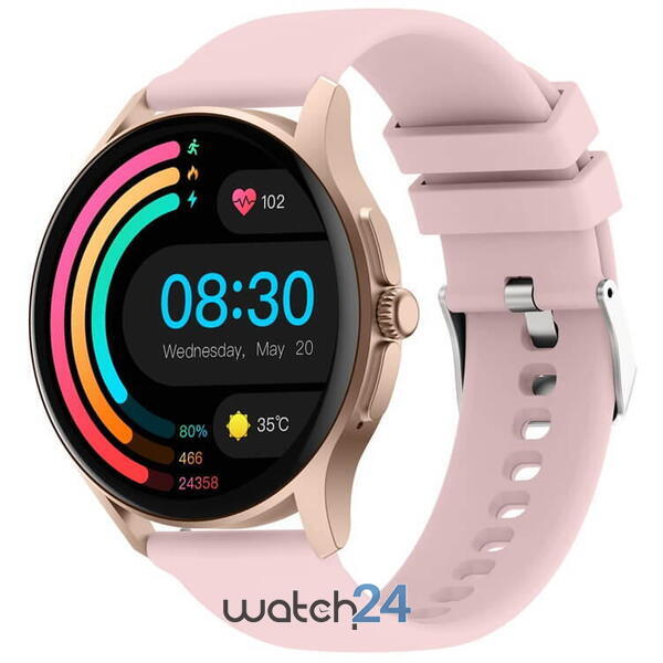 SmartWatch cu senzor Glucometru, EKG, Variabilitatea Ritmului Cardiac, Tensiune arteriala, Nivel Oxigen, Apel Bluetooth, Nivel stres, Ciclu menstrual, Afisare vreme, Calculator S776