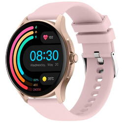 SmartWatch cu senzor Glucometru, EKG, Variabilitatea Ritmului Cardiac, Tensiune arteriala, Nivel Oxigen, Apel Bluetooth, Nivel stres, Ciclu menstrual, Afisare vreme, Calculator S776