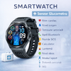 SmartWatch cu Apel Bluetooth, Glucometru, Analiza Impedantei Bioelectrice, EKG, HRV, Nivel Radiatii, Temperatura Corporala, Ritm Cardiac, Nivel Oxigen, Tensiune Arteriala S782