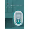 Cadita gonflabila pentru bebelusi si copii, Design Ergonomic, 6 luni - 5 ani, Portabila, Pliabila, Mini piscina de calatorie, Bleu