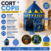 Castel de joaca tip cort pop-up pentru copii cu montare rapida, Albastru