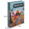 Carte tip Puzzle Magnetic , Set 36 magneti, 6 Cartonase Duble, Tema Dinozauri