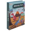 Carte tip Puzzle Magnetic , Set 36 magneti, 6 Cartonase Duble, Tema Dinozauri