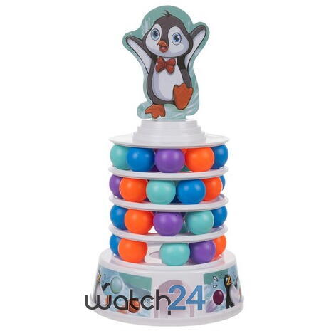 Joc de indemanare, Skiing penguin, Plastic, Multicolor