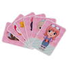 Carte tip Puzzle Magnetic , Set 51 magneti, 6 Cartonase Duble, Tema Costume