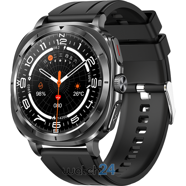 SmartWatch cu Senzor Glucometru, EKG, Temperatura Corporala, Compozitia Sangelui, Acid Uric, Colesterol, Metabolism, Grasimea din Corp, Apel Bluetooth, Numar SOS S796