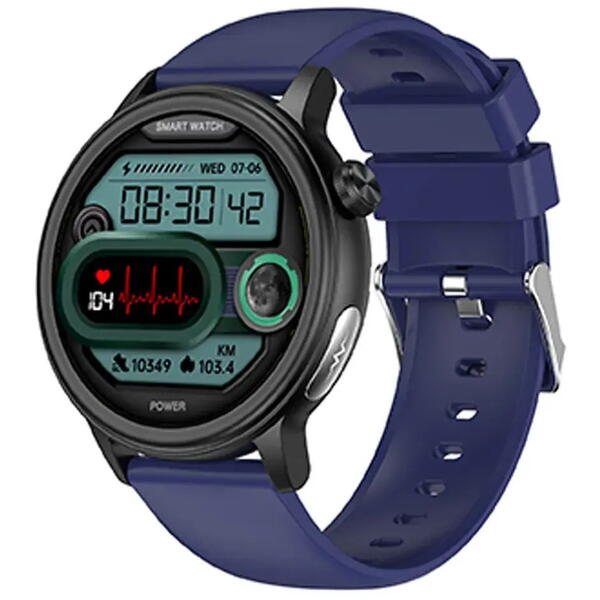 SmartWatch cu Senzor Glucometru, EKG, Temperatura Corporala, Compozitia Sangelui, Acid Uric, Colesterol, Metabolism, Grasimea din Corp, Apel Bluetooth, Numar SOS S808