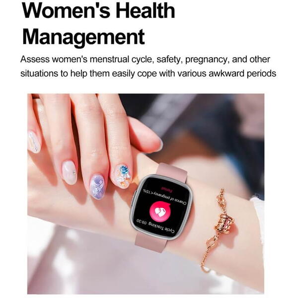 SmartWatch cu Senzor Glucometru, EKG, Temperatura Corporala, Compozitia Sangelui, Acid Uric, Colesterol, Metabolism, Grasimea din Corp, Apel Bluetooth, Numar SOS S810