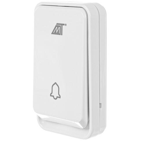 Sonerie Wireless Fara Fir, 3 Trepte de Volum, 51 Sunete, Mod Silentios, Raza 15Metri, IP44, Alb