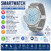 SmartWatch cu Apel Bluetooth, Ritm Cardiac, Tensiune Arteriala, Nivel Oxigen, Calorii, Pasi, Distanta, Vreme, Somn, Calculator S814