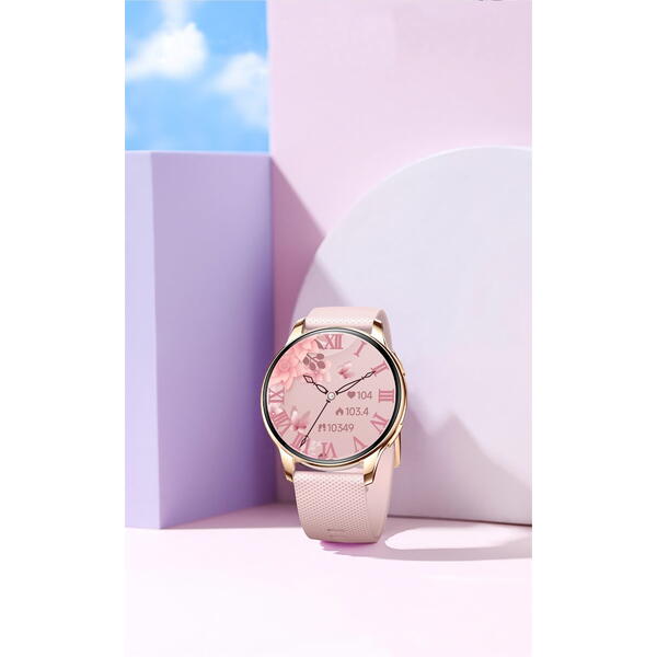 SmartWatch cu Apel Bluetooth, Meniu RO, Calculator, Calendar, Vreme, Moduri Sport, Calorii, Monitorizare Somn, Ritm Cardiac, Nivel Oxigen, Tensiune Arteriala S824