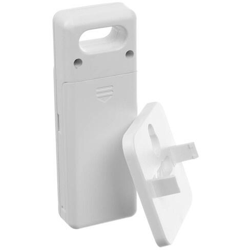 Termometru si Higrometru Profesional de Camera si Exterior cu Transmitatoare Wireless, 60 m Raza Actiune, Ecran LCD, Iluminare de Fundal, Touch, Alb