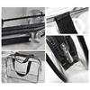 Set 3 organizatoare cosmetice pentru calatorii, multifunctionale, rezistente la apa, Transparent