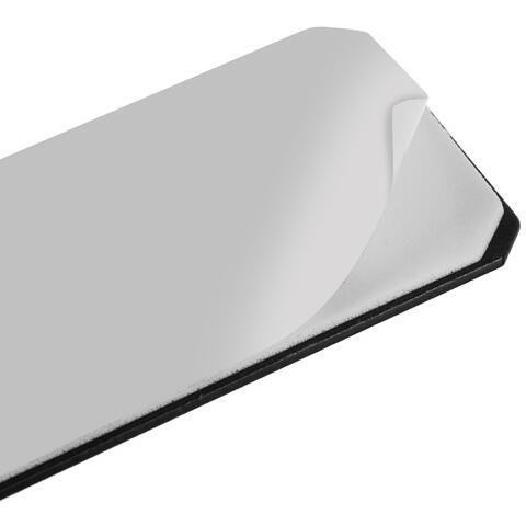 Suport autoadeziv pentru hartie igienica, Inox, 13.9 x 7.8 x 4.8 cm, Negru mat
