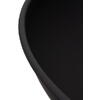 Vatra de foc pentru terasa si gradina, din Otel, Diametru 58 cm, Inaltime 23 cm, culoare Negru
