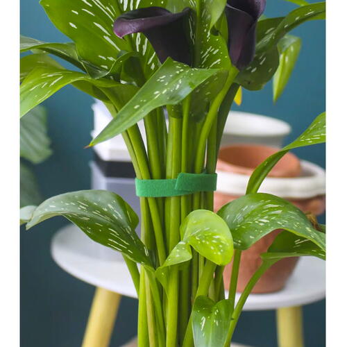 Legaturi pentru plante, Nylon reutilizabil, 5 Metri Lungime, Pentru legat plante si organizare cabluri