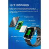 SmartWatch Cu Senzor Glucometru, Acid Uric, EKG, Grasimea din Corp, Temperatura Corporala, Ritm Cardiac, Tensiune Arteriala, Nivel Oxigen, Apel Bluetooth, Calculator, Calendar, Vreme S841