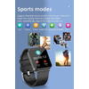 SmartWatch Cu Senzor Glucometru, Acid Uric, EKG, Grasimea din Corp, Temperatura Corporala, Ritm Cardiac, Tensiune Arteriala, Nivel Oxigen, Apel Bluetooth, Calculator, Calendar, Vreme S841