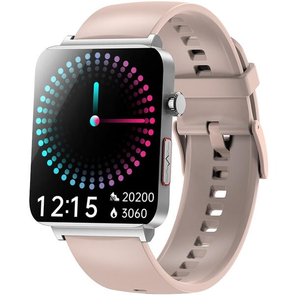 SmartWatch Cu Senzor Glucometru, Acid Uric, EKG, Grasimea din Corp, Temperatura Corporala, Ritm Cardiac, Tensiune Arteriala, Nivel Oxigen, Apel Bluetooth, Calculator, Calendar, Vreme S842