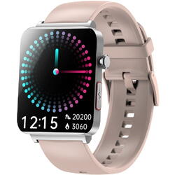 SmartWatch Cu Senzor Glucometru, Acid Uric, EKG, Grasimea din Corp, Temperatura Corporala, Ritm Cardiac, Tensiune Arteriala, Nivel Oxigen, Apel Bluetooth, Calculator, Calendar, Vreme S842