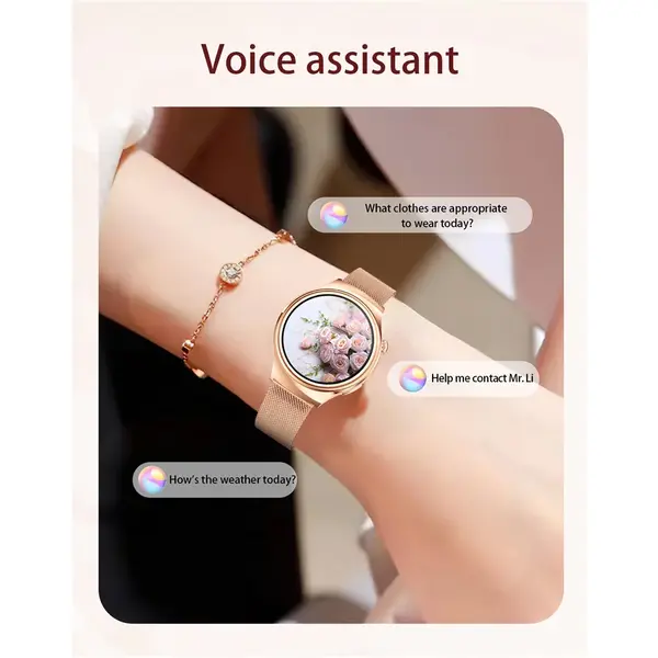 SmartWatch Cu Senzor Glucometru, Acid Uric, EKG, Grasimea din Corp, Temperatura Corporala, Ritm Cardiac, Tensiune Arteriala, Nivel Oxigen, Apel Bluetooth, Calculator, Calendar, Vreme S843