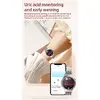 SmartWatch Cu Senzor Glucometru, Acid Uric, EKG, Grasimea din Corp, Temperatura Corporala, Ritm Cardiac, Tensiune Arteriala, Nivel Oxigen, Apel Bluetooth, Calculator, Calendar, Vreme S845