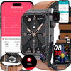 SmartWatch cu Senzor Glucometru, EKG, Nivel Oxigen, Ritm Cardiac, Tensiune Arteriala, Moduri Sport, Calorii, Vreme, Calculator S849