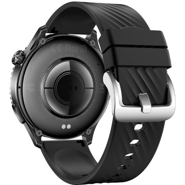 SmartWatch cu Senzor Glucometru, Compozitia Corpului, Grasimi, Apa, Masa Musculara, Tensiune Arteriala, Ritm Cardiac, Lanterna, Calculator, Calendar S851