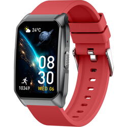 SmartWatch cu Senzor Glucometru, Ritm Cardiac, Nivel Oxigen, Tensiune Arteriala, Apel Bluetooth, Calculator, Moduri Sport, Calorii, Vreme, Ciclu Menstrual, Nivel Stres S835