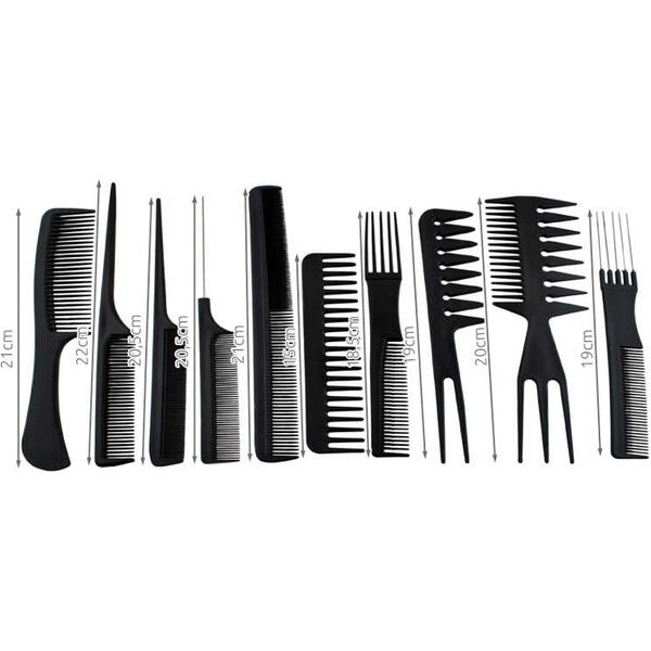 Set 10 Piepteni pentru stilizare